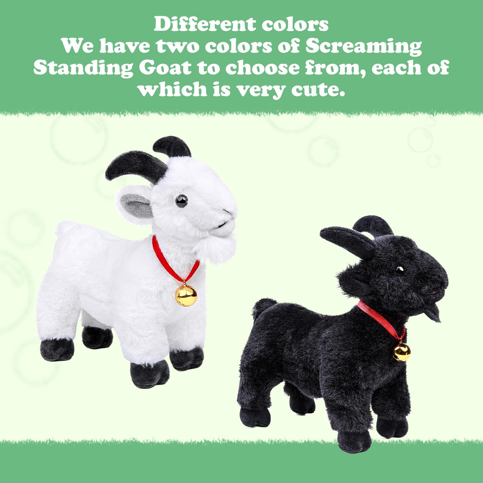 Frankiezhou Home-interactive-goat-bell-plush: ideal gift for birthdays and holidays