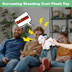 Frankiezhou Home screaming-goat-sound-plush: interactive feature sparks pretend play