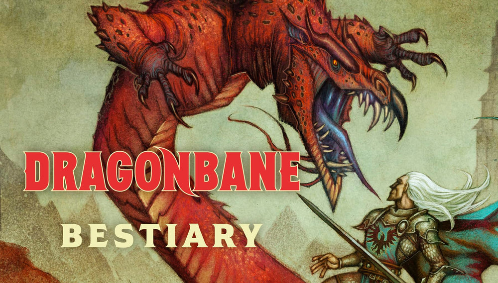 Free League Dragonbane Bestiary full-color pages invite extended campaigns and exploration.