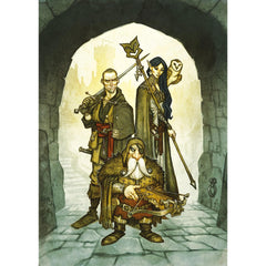 Dragonbane tabletop play setup encourages quick setup and session flow.