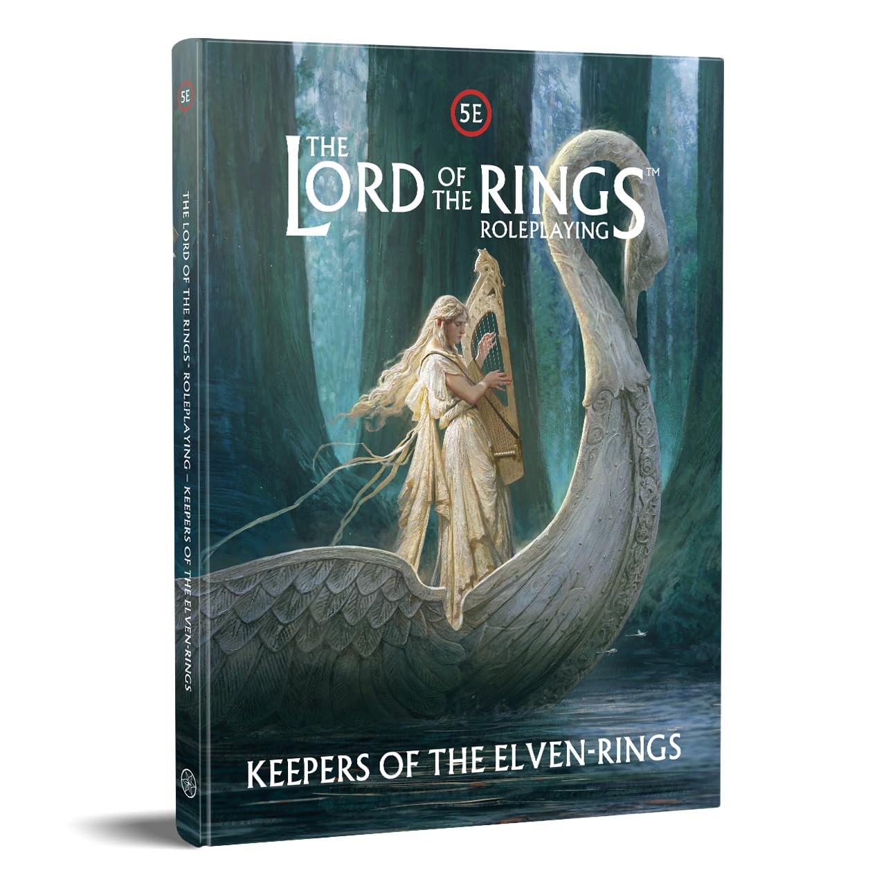 Free League LOTR Keepers of the Elven-Rings expansion cover image, ideal for planning epic Middle-earth campaigns.