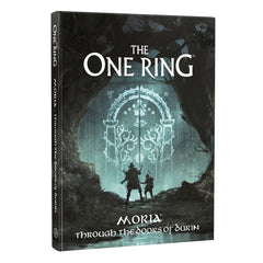 Free League Moria Doors of Durin cover art boosts campaign atmosphere and display appeal.