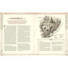 Free League Rivendell compendium cover featuring map and lore for session planning.