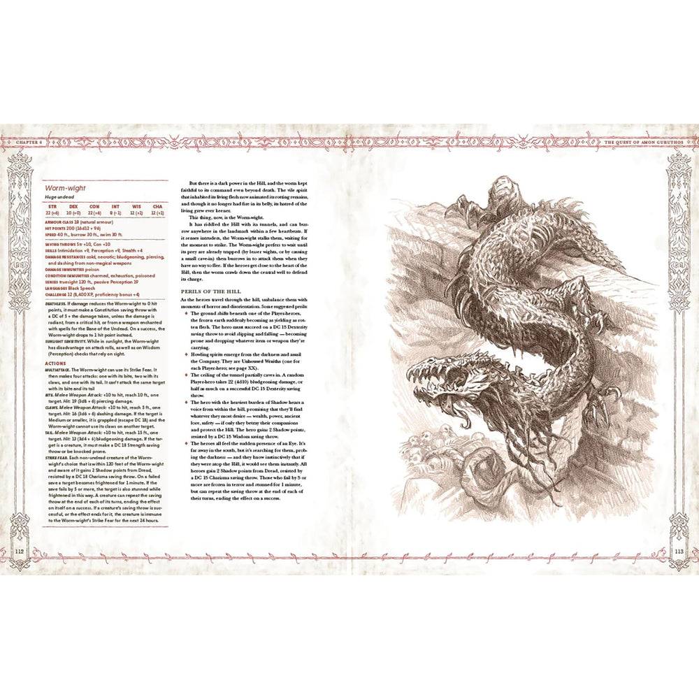 Free League Tales from Eriador ancient-evil-art evokes looming dangers for campaigns.