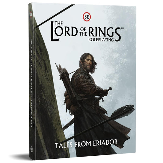 Free League Tales from Eriador cover illustration for immersive Middle-earth adventures.