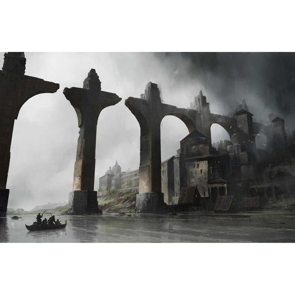 Free League Tales from Eriador spy-dynamics artwork highlighting intrigue.