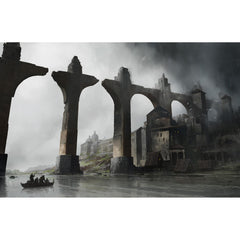 Free League Tales from Eriador spy-dynamics artwork highlighting intrigue.