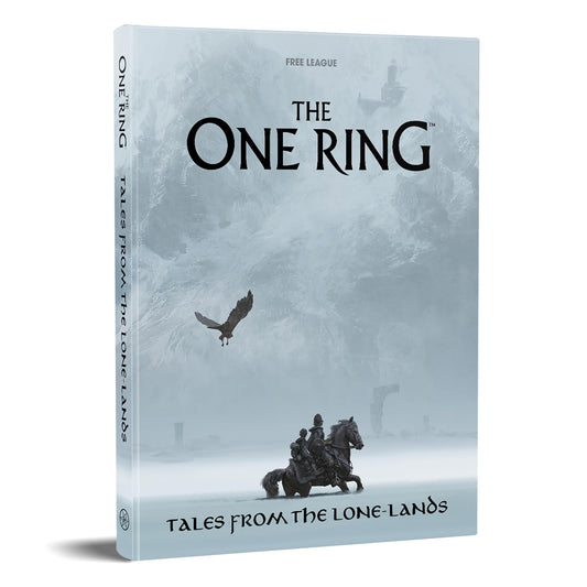 Free League The One Ring Tales Lone-Lands cover art for immersive adventures.
