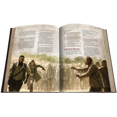 Free League Walking Dead Core Rules pages opened for fast in-game reference
