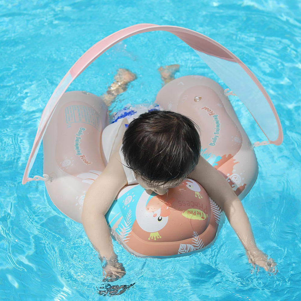 Free Swimming Baby Swimbobo Bottom Safety prevents slipping during water activity.