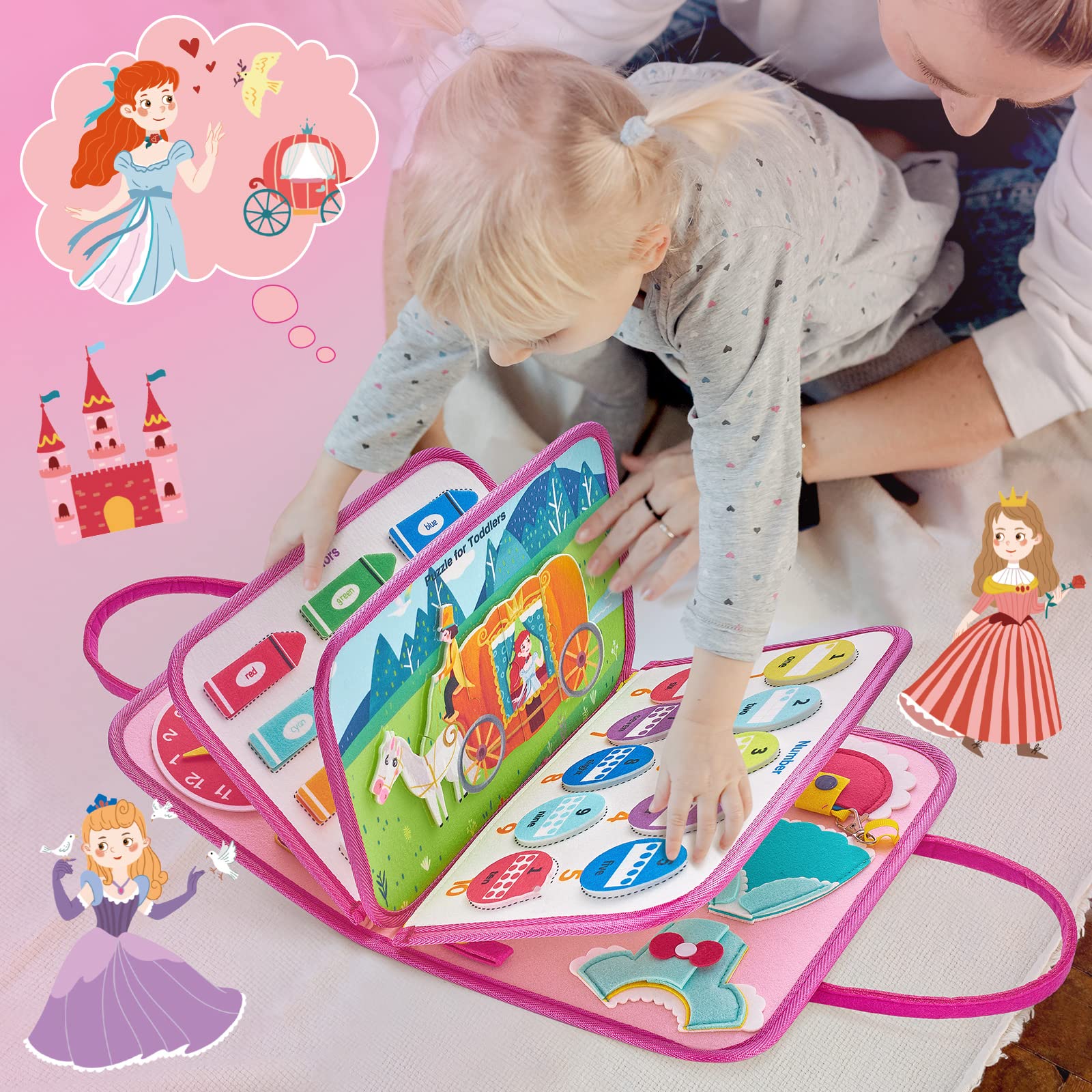 Freebear Busy Board left-right cognition supports basic directional skills