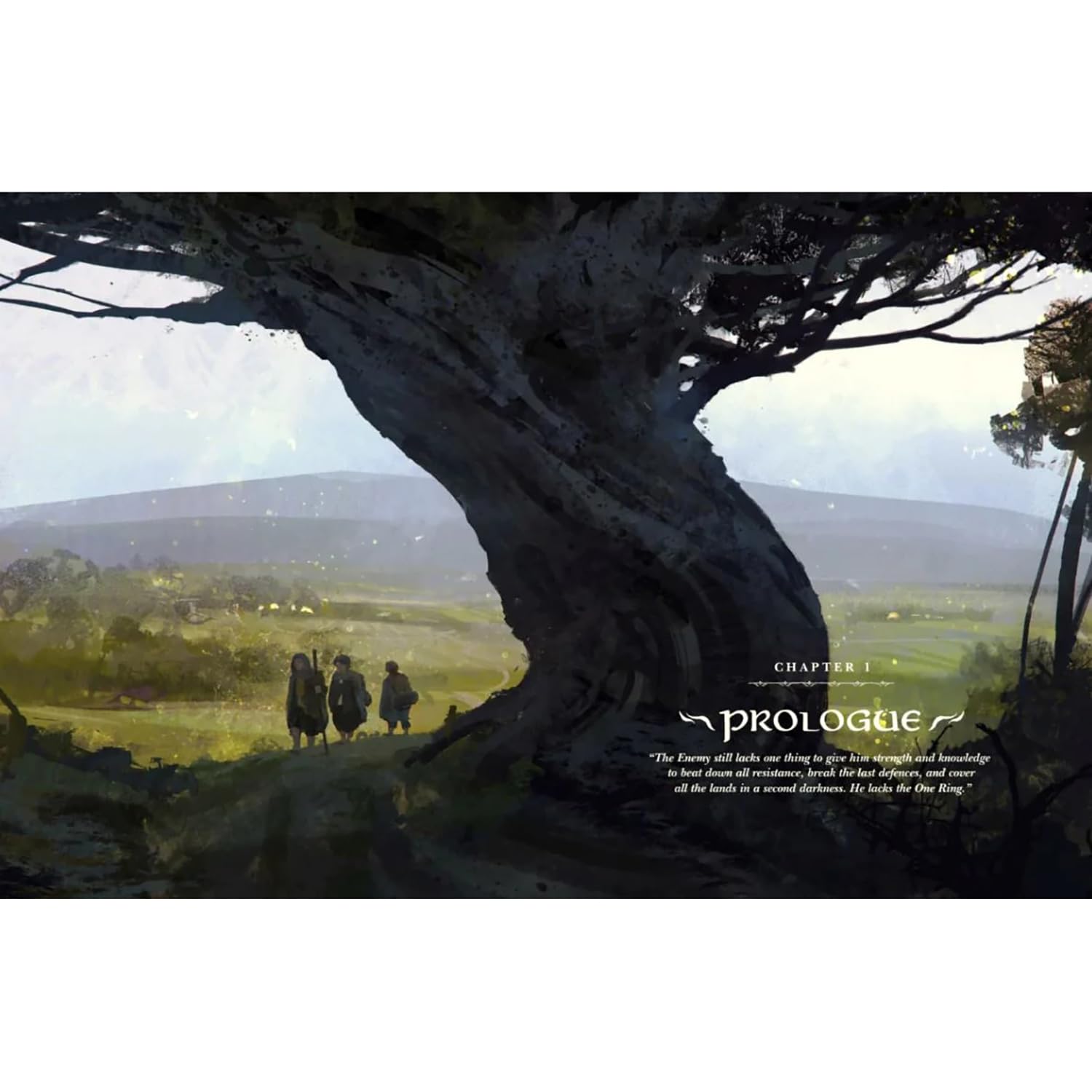 Free League The One Ring middle-earth map art showing expansive travel routes for players.