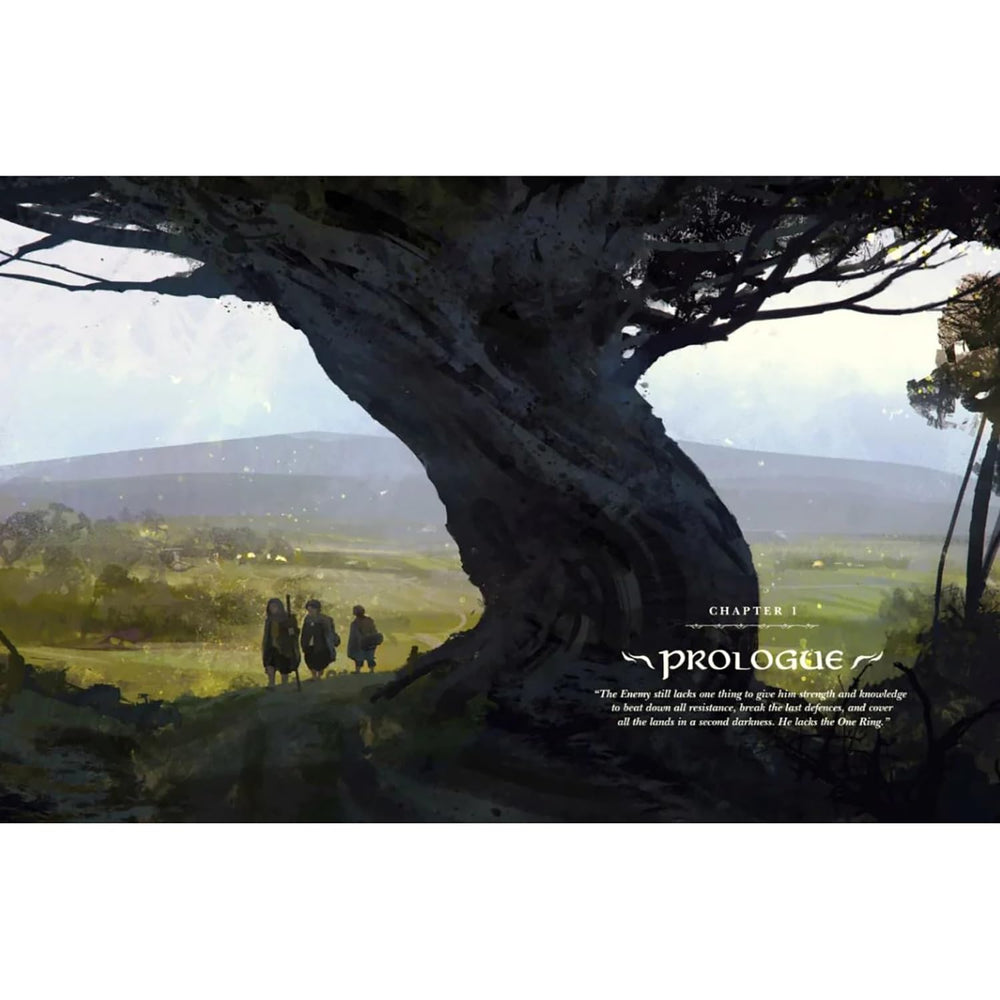 Free League The One Ring middle-earth map art showing expansive travel routes for players.