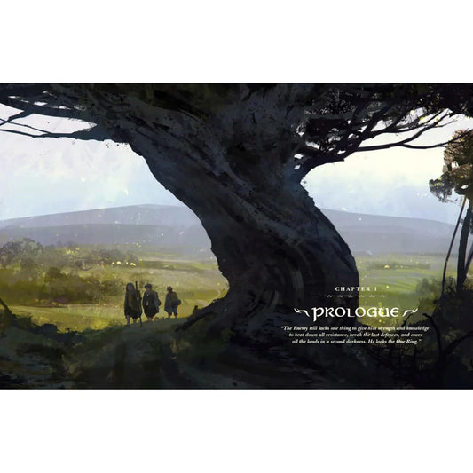 Free League The One Ring middle-earth map art showing expansive travel routes for players.