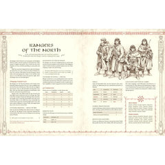 Free League Treasures and Shadow rules illustrate magical items and looming threats.