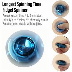 FREELOVE fox-design spinner fits hands comfortably for dexterous use