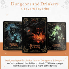 FREEZE FORMS Dungeons & Drinkers experiences cards spark social icebreakers.