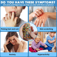 FREFTA Picky Pad dermatillomania-support friendly fidget toy.