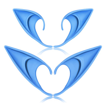 FRESHME Renaissance blue elf ears 12cm for standout cosplay moments