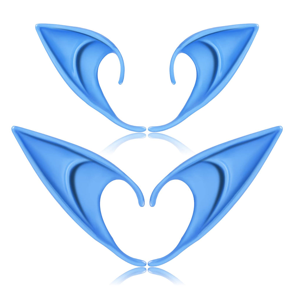 FRESHME Renaissance blue elf ears 12cm for standout cosplay moments
