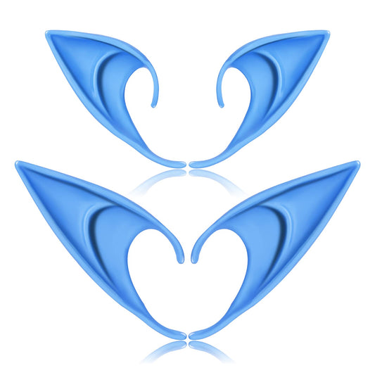 FRESHME Renaissance blue elf ears 12cm for standout cosplay moments