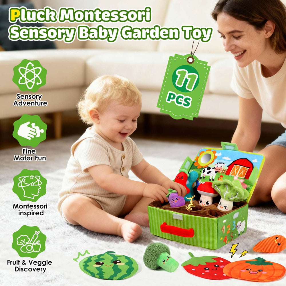 FREYBLI sensory squeaker and rattle encourages audible cues during play