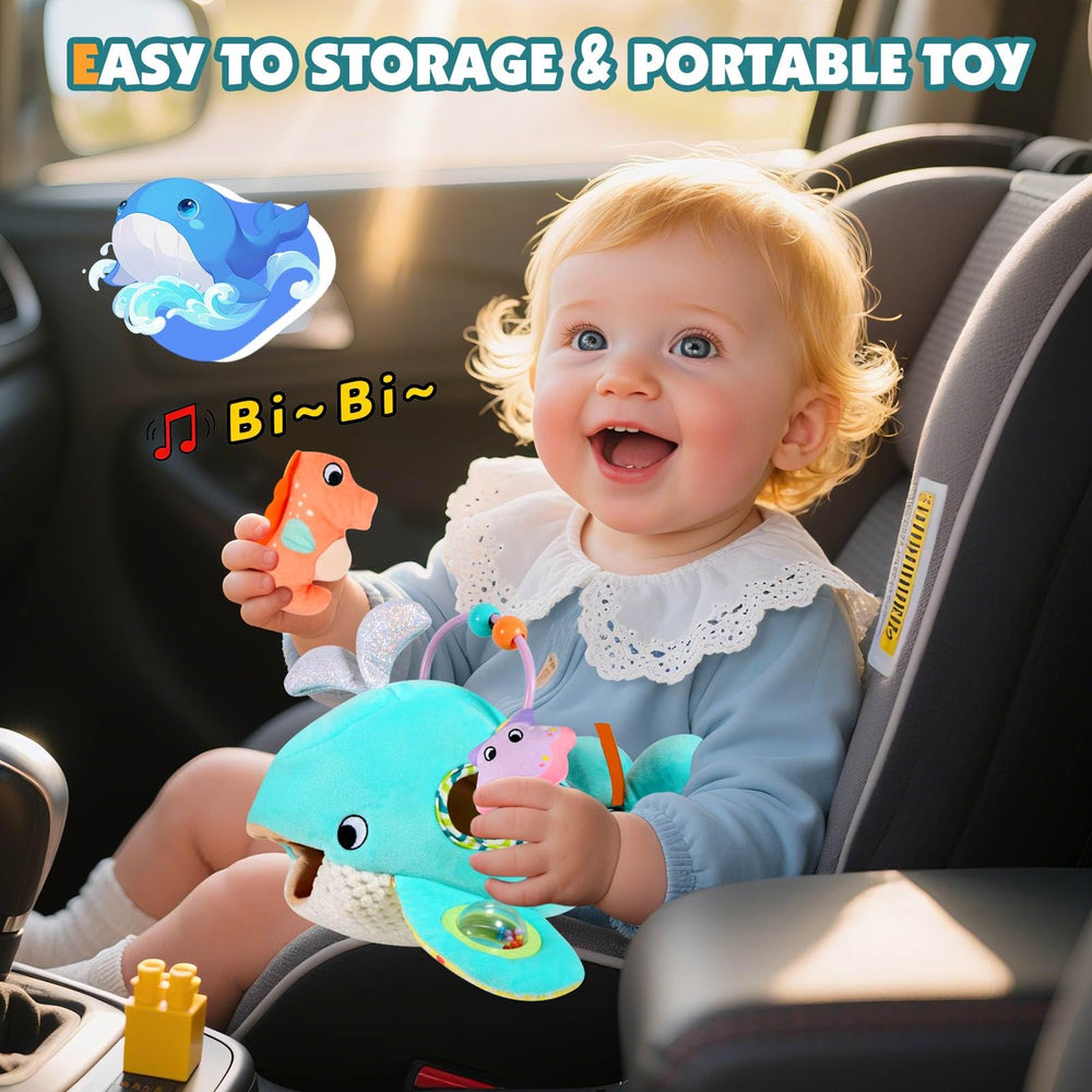 FREYBLI Ocean Adventure Stroller loop for on-the-go engagement.