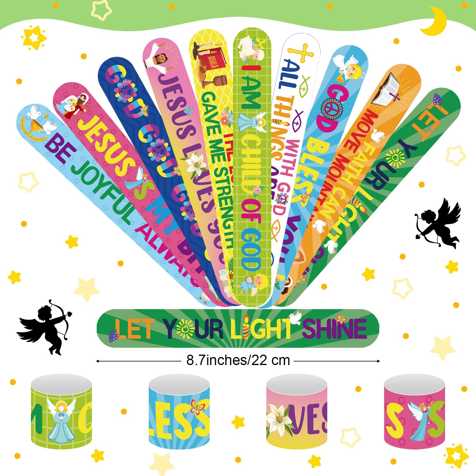 Frienda Bible verse bracelet Be Joyful Always, durable wristband for daily wear.