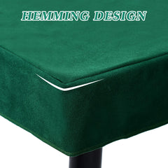 Frienda green felt table cover supports poker and mahjong with an even surface.