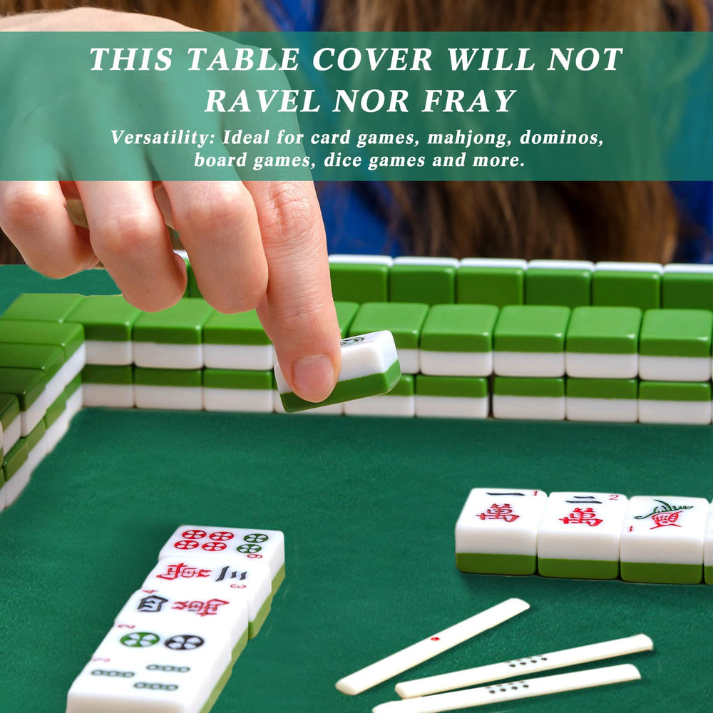 Frienda green felt underlay reduces glare for longer gaming sessions.