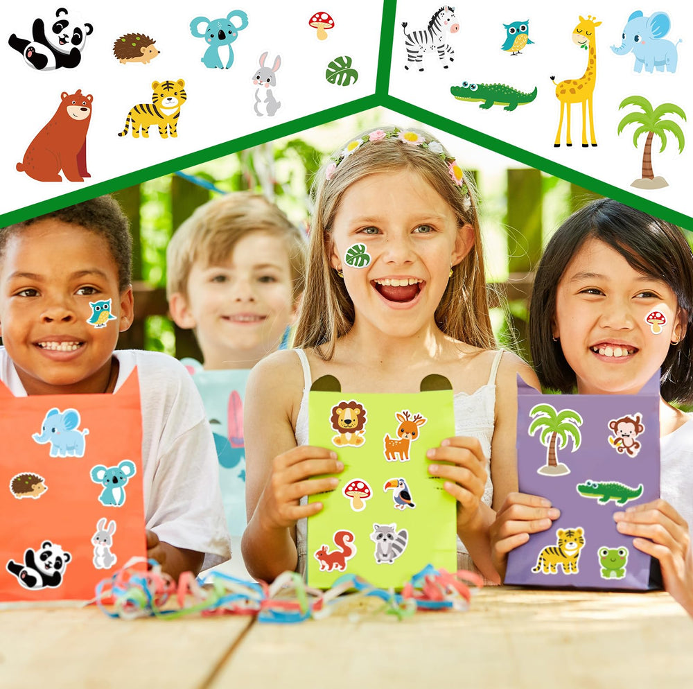 Frienda giraffe design jungle sticker enhances classroom decor and mood.