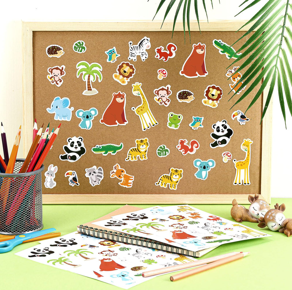 Frienda tiger design jungle sticker ideal for crafts and party decorations.