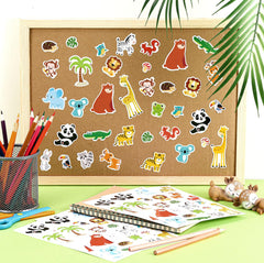 Frienda tiger design jungle sticker ideal for crafts and party decorations.