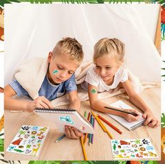 Frienda zebra design jungle sticker adds color to planners and notebooks.