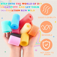 Frienda versatile pool party setup with varied lengths and shapes.