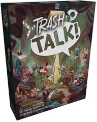 Friendly Skeleton Trash Talk box and components ready for quick play