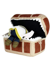 Frieren-Mimic plush face detail highlights premium stitching and charm.