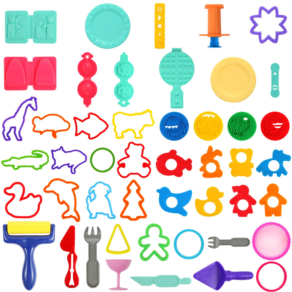FRIMOONY dough tools set roller helps kids roll smooth dough for creative shapes.