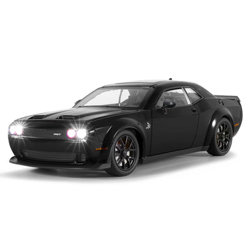 FRJV Hellcat SRT diecast front view with durable zinc alloy body