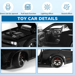 FRJV Hellcat SRT metal toy car ideal for gift or collection