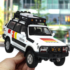 FRJV LC80 with removable roof rack sparks creative play
