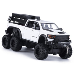 FRJV Mammoth 1/24 diecast pickup front view shows durable metal build for sturdy play.