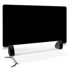 FROGIGO Classic Black Playmat surface offers a smooth, distraction-free area for card games.