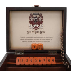 Front Porch Classics Circa Shut the Box travel case closed for easy portability