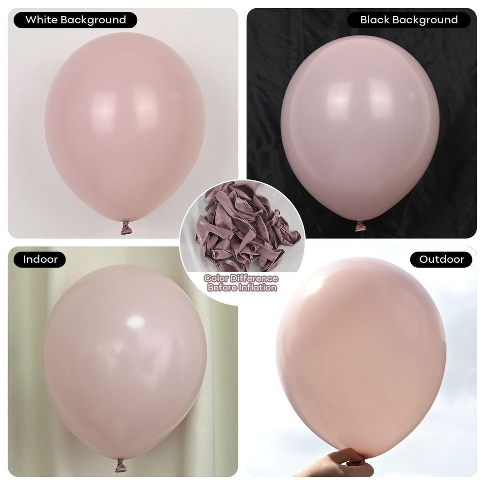 Froova double-stuffed pearl sand balloons add chic neutrals to events.