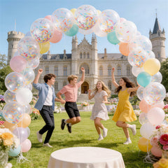 Froova party display with 12in balloons elevates dessert tables and photo ops.