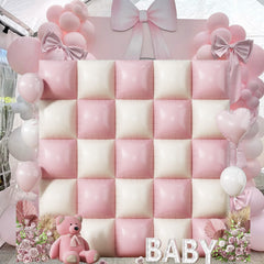 Froova double-sided pink cream balloons ready for DIY tunnel setup