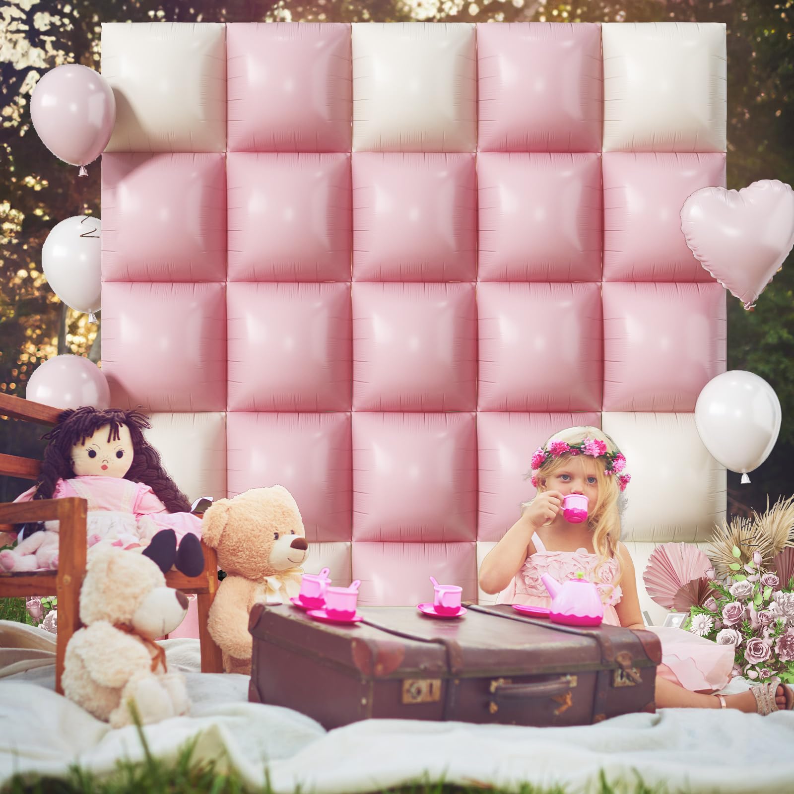 Froova square balloon backdrop kit for versatile party decor