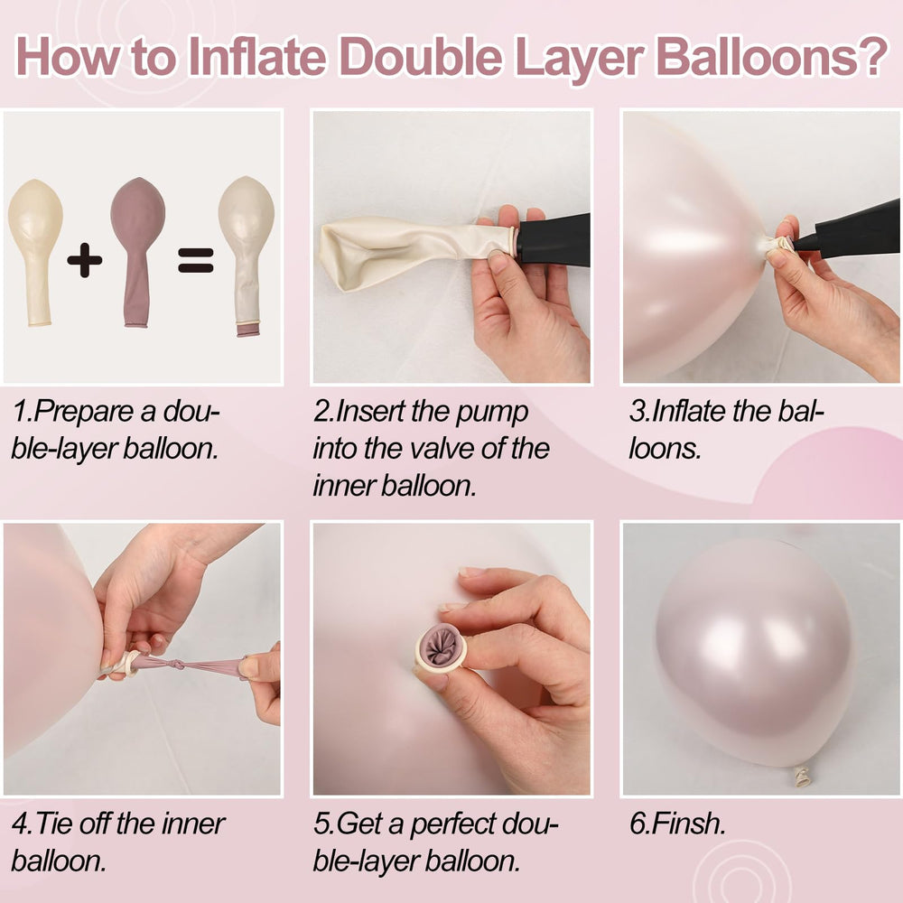 Froova sand white balloons for bright, airy wedding or baby shower decor.
