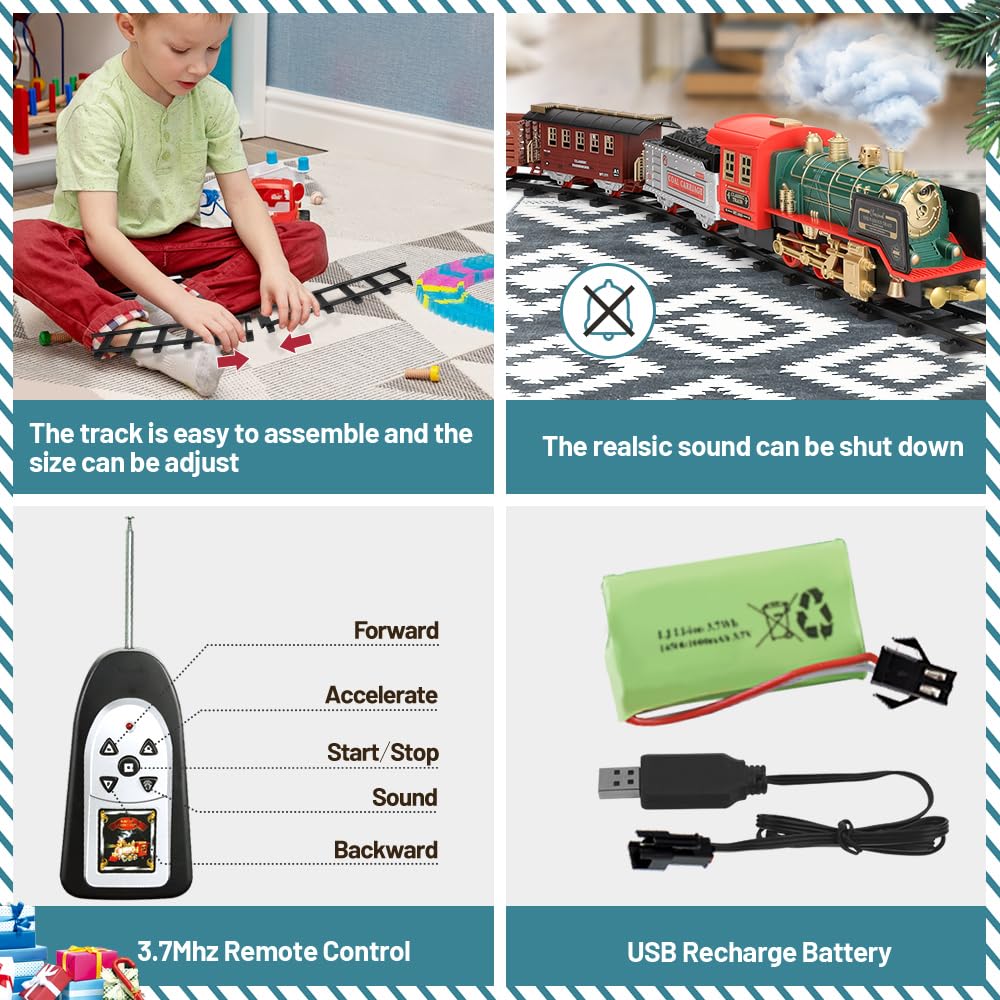 FRUSE easy-assembly railway pieces help kids build quickly and creatively.